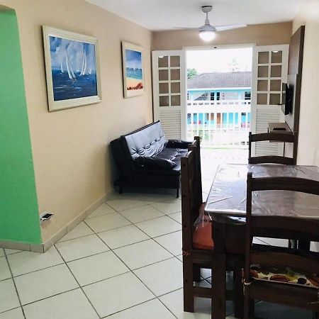 Lindo apê 1 min a pé da areia da Praia Grande-O mais perto! com Varanda Ubatuba Exterior foto